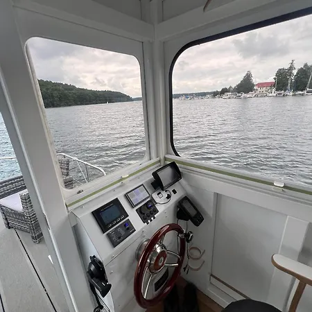 Hausboot Rollyboot Evolution 2- Feste Am Steg Apartment Joachimsthal