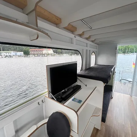 Hausboot Rollyboot Evolution 2- Feste Am Steg Joachimsthal