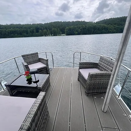 Apartment Hausboot Rollyboot Evolution 2- Feste Am Steg