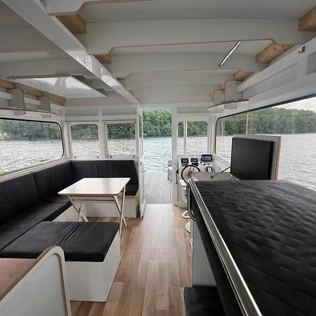 Hausboot Rollyboot Evolution 2- Feste Am Steg * Joachimsthal